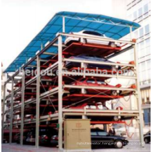 building car elevator car rack parking system with multi level